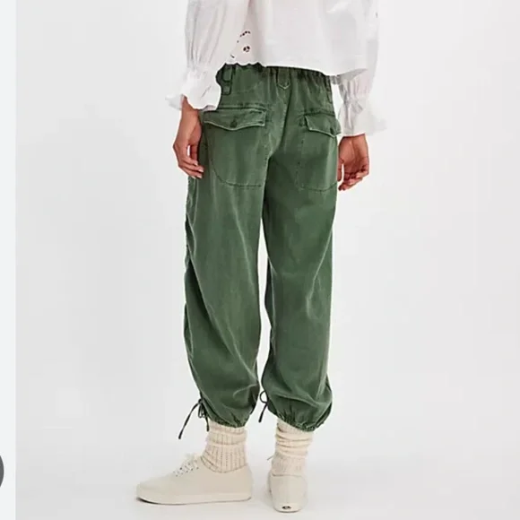 Free People Kauai Washed Pocket Pants - Picture 2 of 8